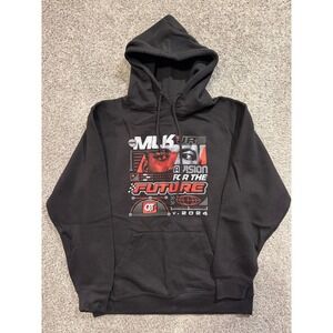 C2 Sport Hoodie Mens S Black Dr MLK Jr QuikTrip Vision For The Future Graphic